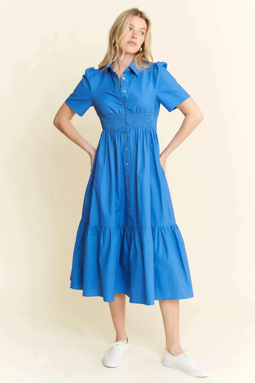Short Sleeve Ruched