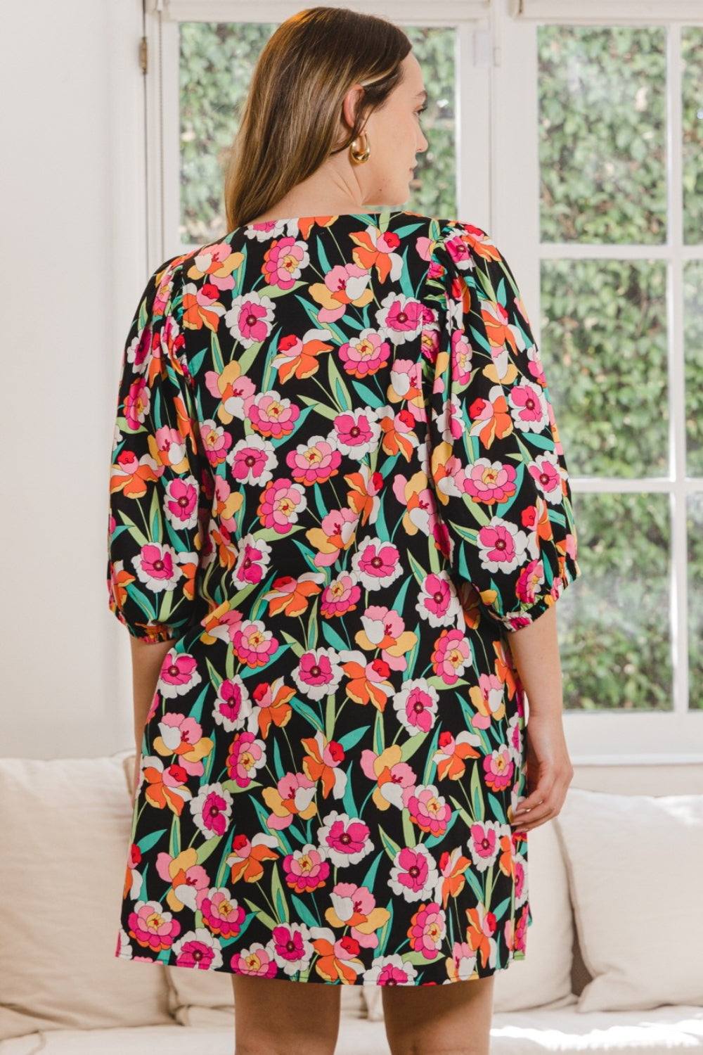 Garden Party Mini DressThe Floral Puff Sleeve Mini Dress is a charming and stylish choice that exudes a feminine and romantic vibe. With its delicate floral pattern and trendy puff sleevesMini DressesGarden Party Mini Dress