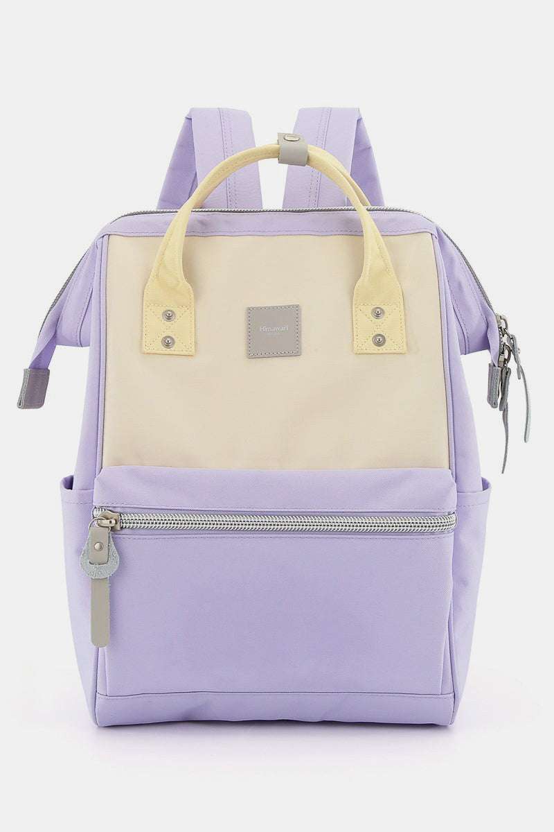Himawari Water Resistant Canvas Backpack Bag with Side PocketsThis water-resistant canvas backpack bag is perfect for any adventure. With durable canvas material and convenient side pockets, it's the ideal choice for keeping yoBackpackWater Resistant Canvas Backpack