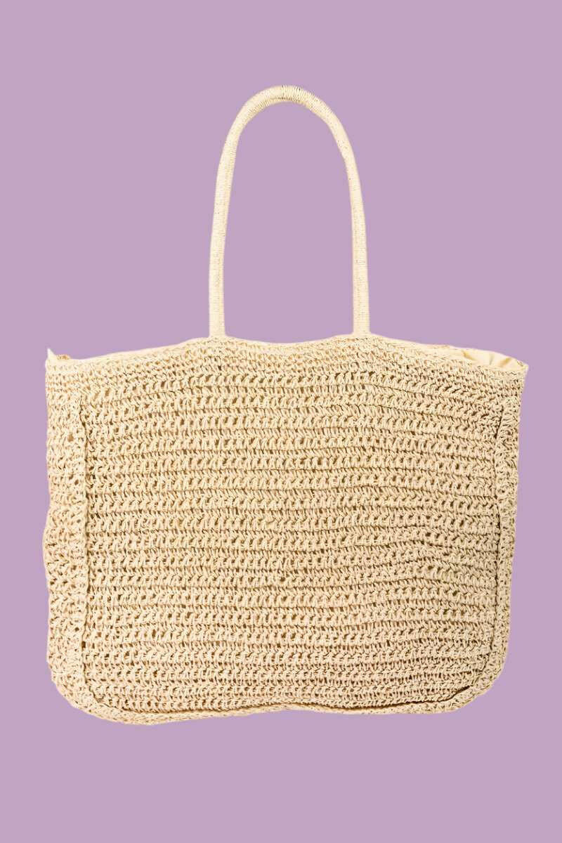 Granny Square Tote BagThe Granny Square Tote Bag is a delightful and stylish accessory that adds a touch of bohemian flair to any outfit. Its intricate braided detailing and floral embellTote BagsGranny Square Tote Bag