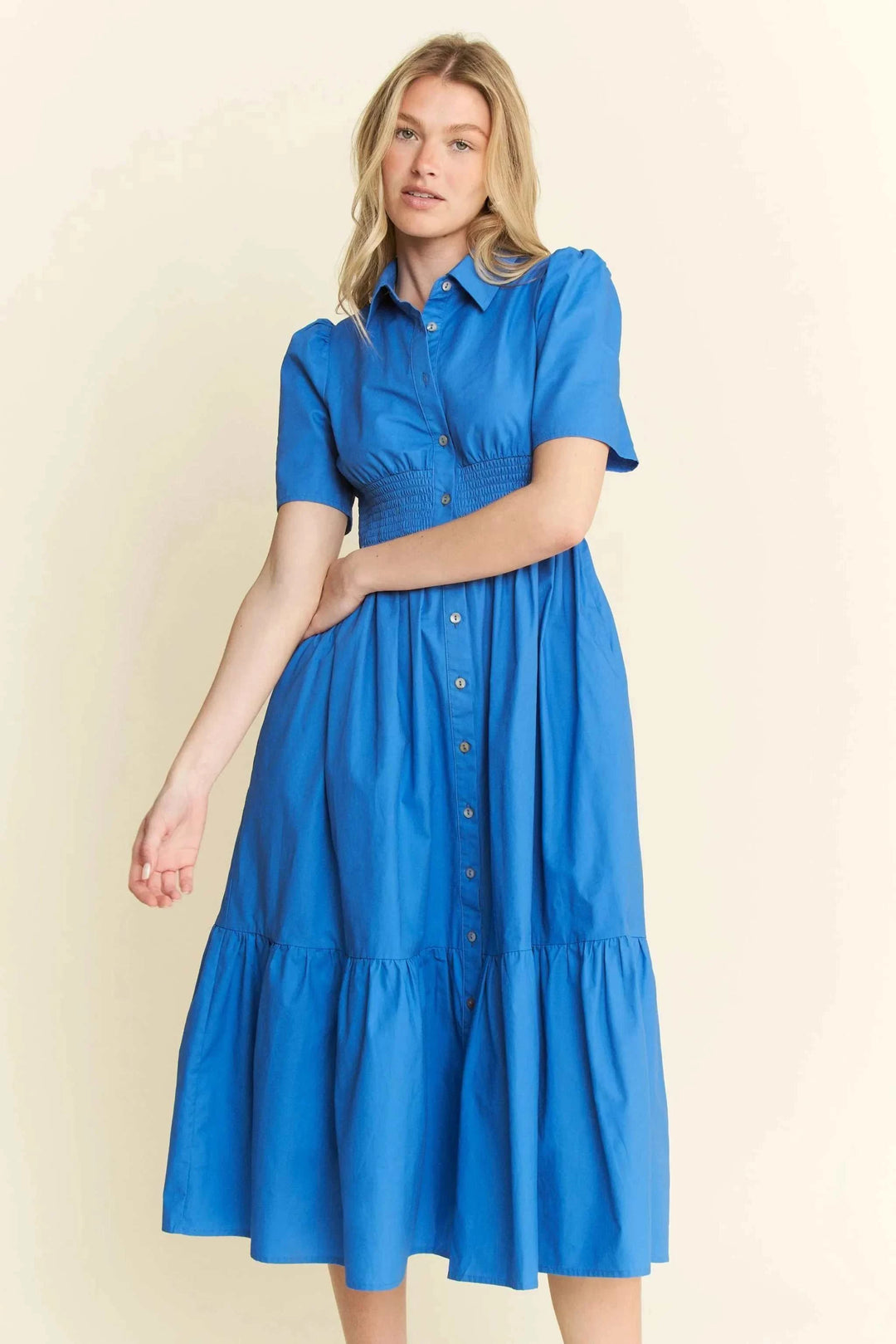 Short Sleeve Ruched